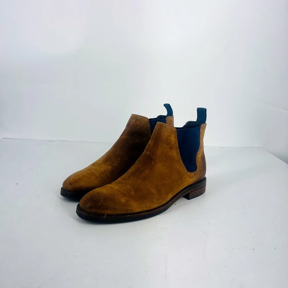 Cole Haan Mens C31527 Size 8 D Wakefield Grand Dogwood Pea coat Ankle Boots